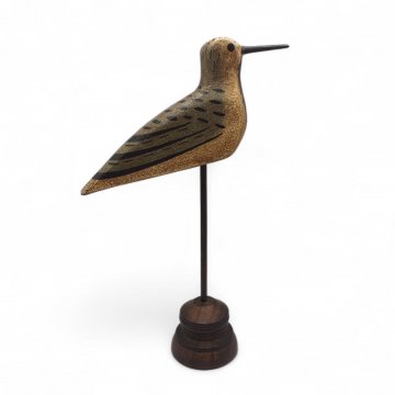Vogel / Möwe auf Holzsockel