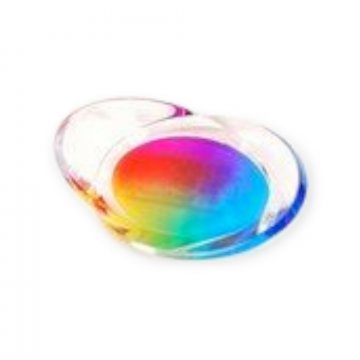 Büroklammerhalter &quot;Rainbow&quot;, Acryl EMFORM