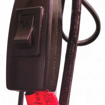 Rufsäule / Notrufsäule , Feuerwehr/Polizei,mintgrün,Dach beleuchtet,Rundumleuchte auf Dach seperat zuschaltbar(Dauerlicht oder Blinklicht), auf Holzsockel, H ca. 230cm