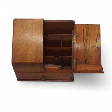 Schreibtisch-Butler, Holzkasten, abschließbar