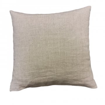 P- Kissen 50x50cm, natur, Leinen