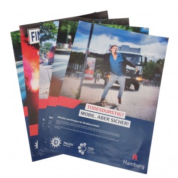 Bild divers: Polizeiplakat