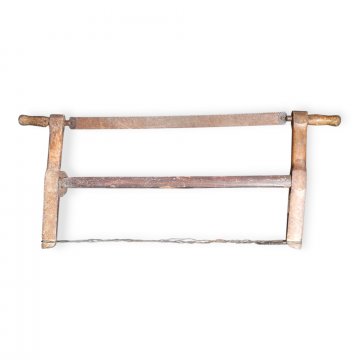 Säge, Zimmermannssäge, Holz, 88cm x 37cm