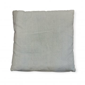 Kissen 40x40, hellblau, Baumwolle/Leinen, grob gewebt