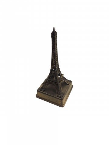 P- Eiffelturm, Messing , Vintage 7cmx7cmx15cm