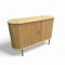 Sideboard, Eiche, Rolläden, 4 Fächer