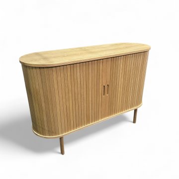 Sideboard, Eiche, Rolläden, 4 Fächer