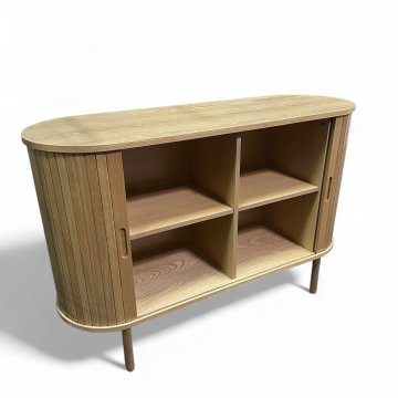 Sideboard, Eiche, Rolläden, 4 Fächer