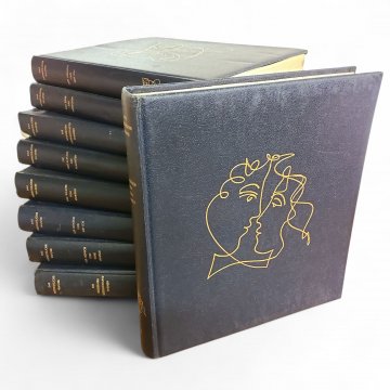 Buch Das menschliche Wagnis Blau Ledereinband