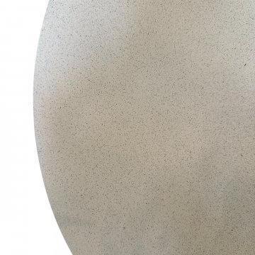 Beistelltisch, grau/beige, Faserzement, Ø60cm