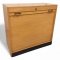 Aktenschrank, Eichedekor, Rolladentür, B78xT40xH75