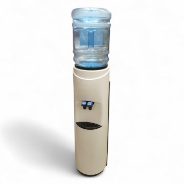 Wasserspender &quot;Pacif-k&quot; Kunststoff, weiß,  Wasserbehälter, Höhe= 108cm + 45cm Wasserbehälter