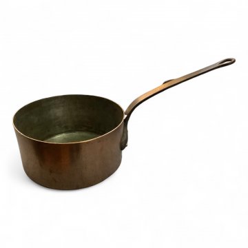 Stiel-Topf / Kochtopf, Kupfer, Vintage, Ø26cm,H:21cm