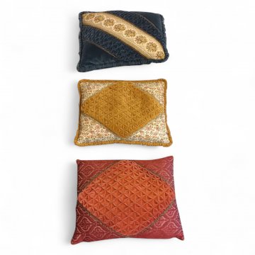 Kissen, Samt, Brokat W