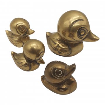 Figur, Ente, Messing