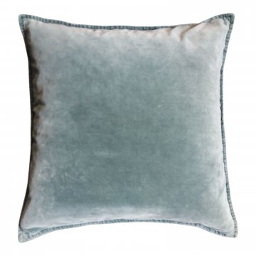 Kissen 50x50, petrol, Samt,