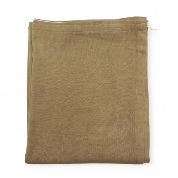 Vorhang ca.120x150, braun, Mischgewebe, wollartig