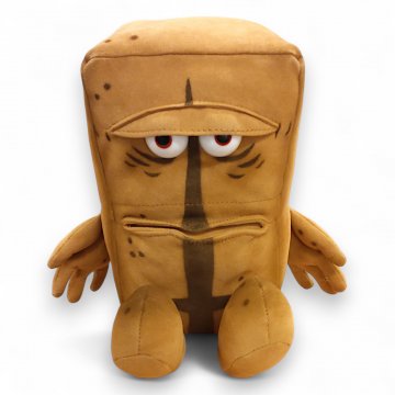 Bernd das Brot, Stoff, braun, KIKA, sitzend, H17