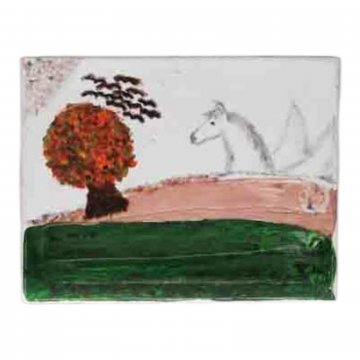 Leinwand auf Holzrahmen, 40x50cm LANDSCHAFT