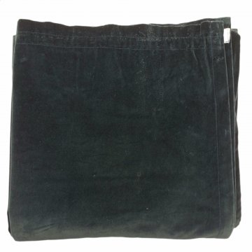 Vorhang ca.140x275, dunkelblau, Samt, Gardienenband