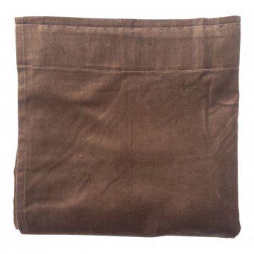 Vorhang H300xB140, dunkelbraun, Samt, mit Gardinenband