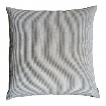 Kissen 50x50, hellgrau, Cord, Polyester, PAD