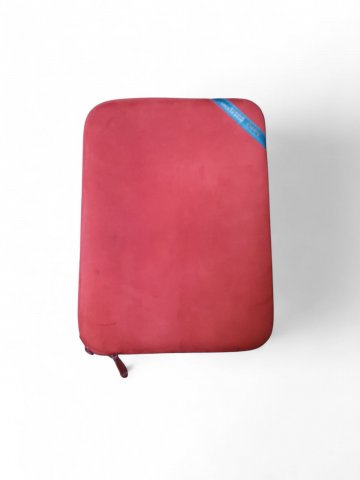 Laptoptasche HAMA, 13 Zoll,  roter Stoff, 35x26,5cm, Gebrauchspuren, protection sleeve