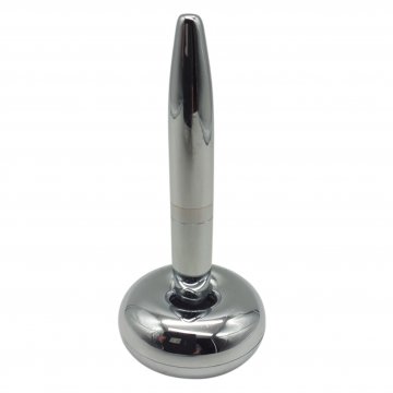 Kugelschreiber Z10 Chrom in Magnethalterung, H: 12 cm