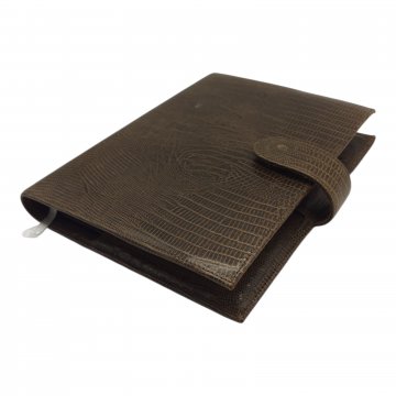 Filofax, Krokoleder, grün, Picard