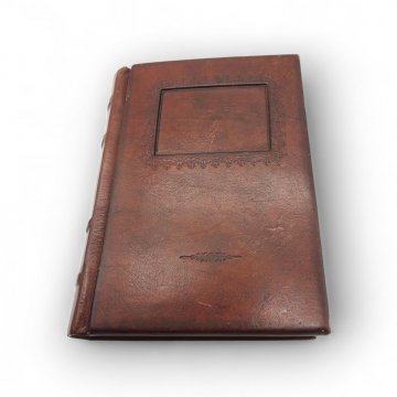 Schreib/Notizbuch, A5/A4, Ledergebunden 