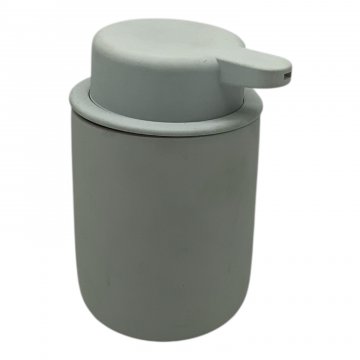 Seifenspender, Keramik, grau, ZONE