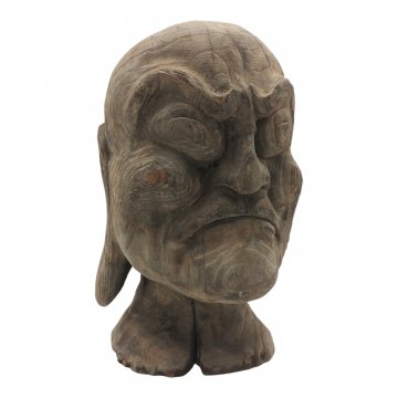 Skulptur / Büste, Kopf , Holz