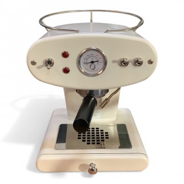 Espressomaschine, Luca Trazzi X1, cremeweiß