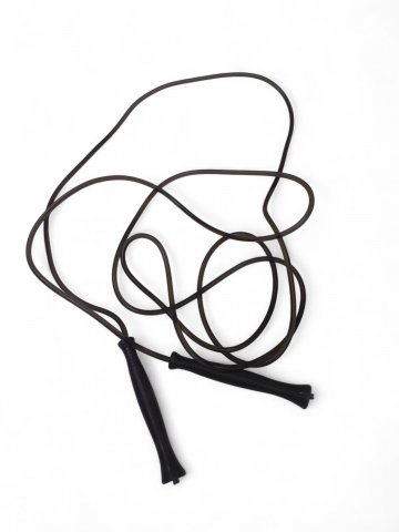 Springseil GRAU, Kunststoffgriffe,graues Seil