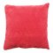 Kissen 40x40, rot, genoppt Microfaser
