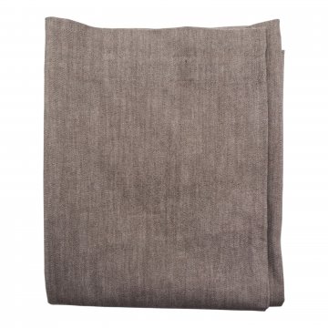 Vorhang H300xB130, grau-beige meliert, Baumwolle, mit Gardinenband