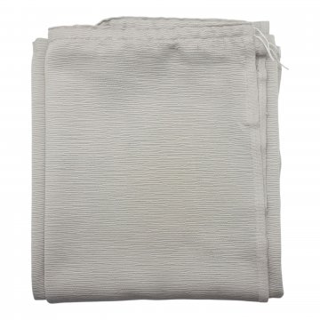 Vorhang H300xB115, hellgrau, Ripsartiges Strukturgewebe, mit Gradienenband