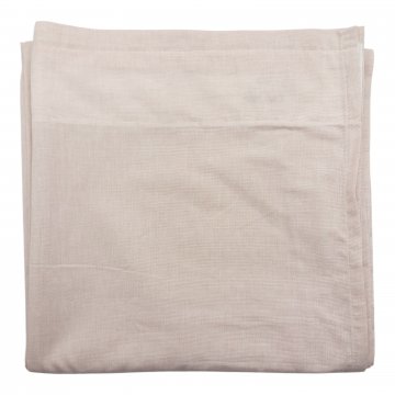 Vorhang H300xB140, rosé/weiß meliert, leichte Baumwolle mit Gardinenband