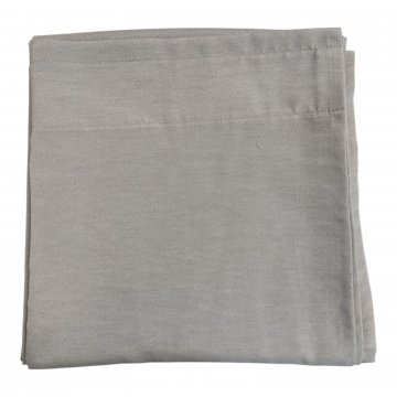 Vorhang H300xB145, grau meliert, leicht transparent, Polyester mit Gardienenband