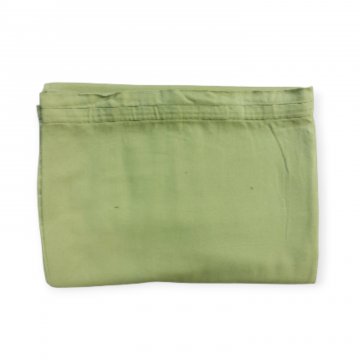 Vorhang H295xB135, pistaziengrün, Baumwollsatin, mit Gardinenband