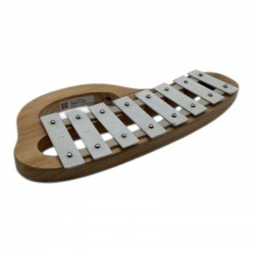 Xylophon, Kinder, Holz mit weißen Platten