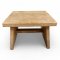 Hocker, Holz natur, Wangenbeine mit Steg, L45xB44xH31