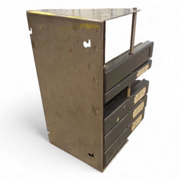 Telefonbuchhalter, für Telefonzelle, 5 Bücher, klappbar