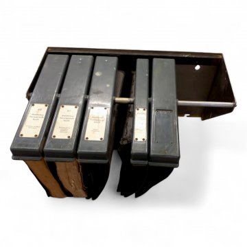 Telefonbuchhalter, für Telefonzelle, 5 Bücher, klappbar