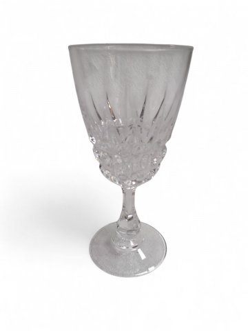 Glas, Sektglas,BOHEMIAN, Glas klar mit Schliff, H 16 cm