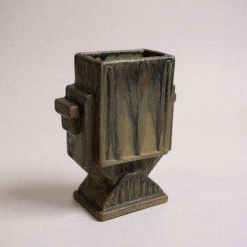 Vase, Keramik, Art Deco, Laufglasur