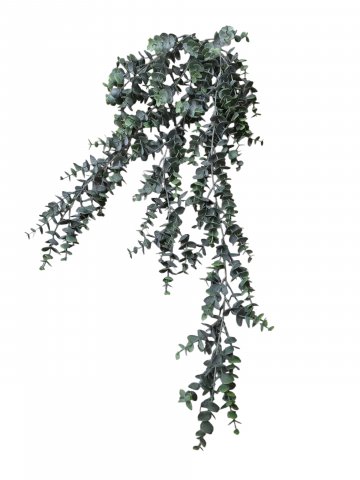 Kunstpflanze AMPEL, Hängepflanze, klein, dunkelgrün,  L=62cm,ohne TOPF Blumenampel