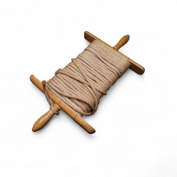 Wäscheleine auf Spule/ Haspel , 10 m Leine