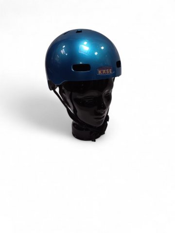 Skaterhelm, Fahrradhelm, KÄSE, blau, türkis, metalic , Gr.55-58, Helm