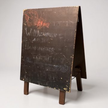 Holztafel, Klapptafel, Kundenstopper, klappbar, H110cm B70cm